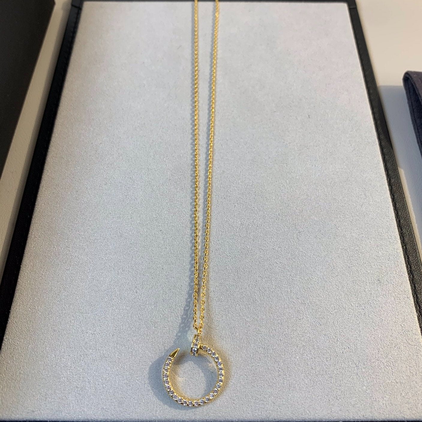 [Elowen Jewels]JUSTE NECKLACE GOLD DIAMONDS