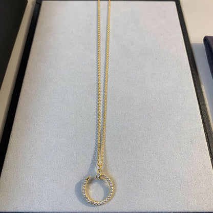[Elowen Jewels]JUSTE NECKLACE GOLD DIAMONDS