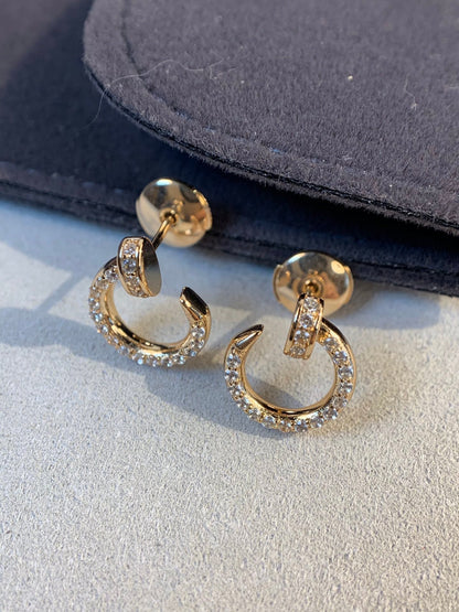 [Elowen Jewels]JUSTE EARRINGS GOLD DIAMONDS