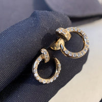 [Elowen Jewel]JUSTE EARRINGS GOLD DIAMONDS