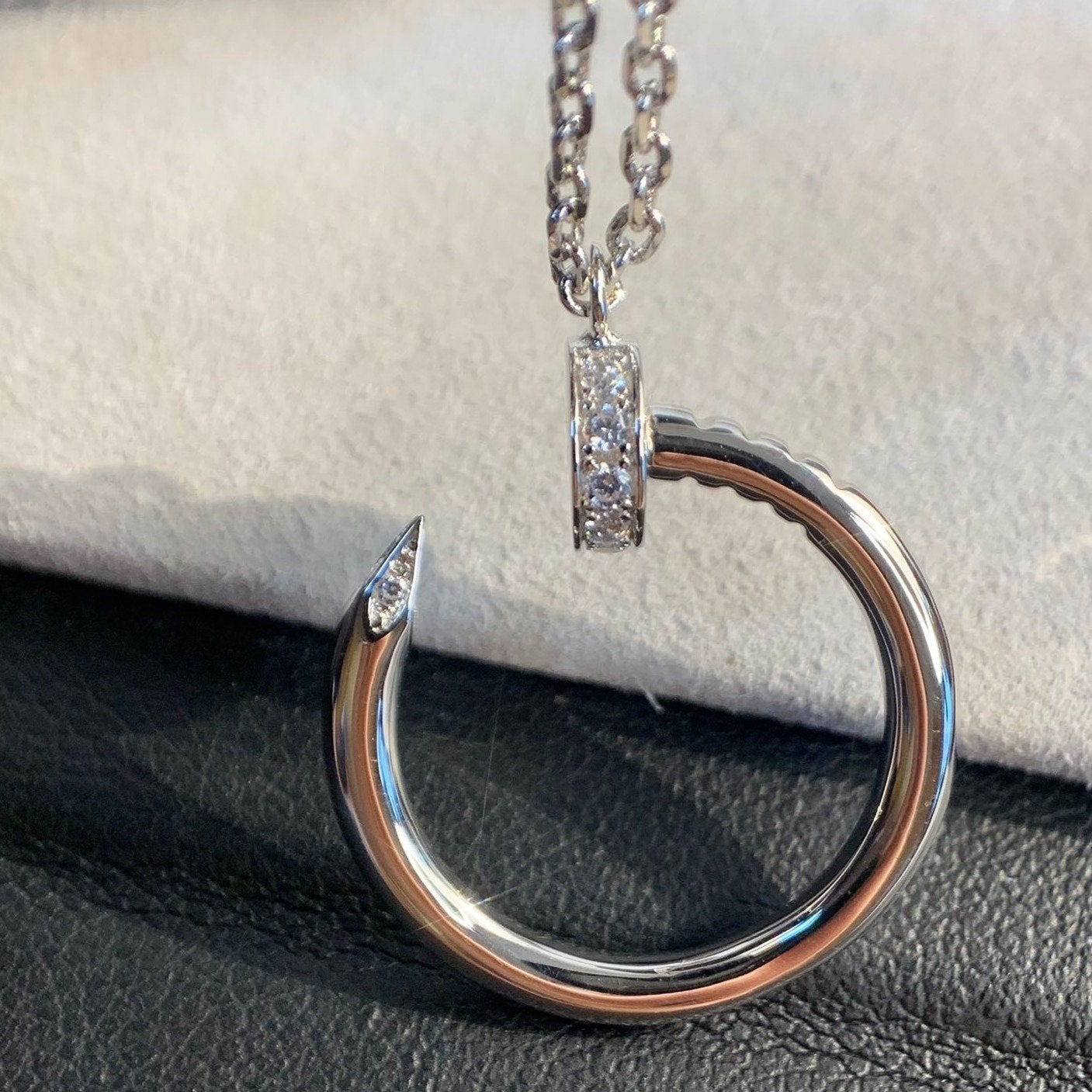 [Elowen Jewels]JUSTE NECKLACE SILVER