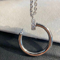 [Elowen Jewel]JUSTE NECKLACE SILVER