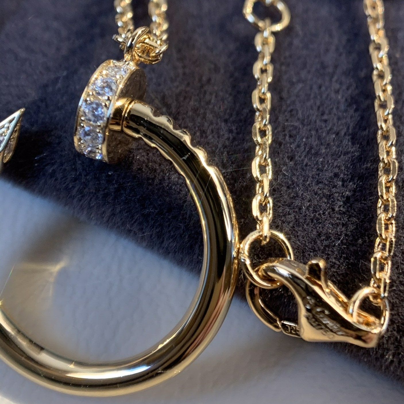 [Elowen Jewels]JUSTE NECKLACE PINK GOLD