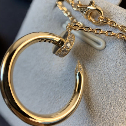 [Elowen Jewels]JUSTE NECKLACE PINK GOLD