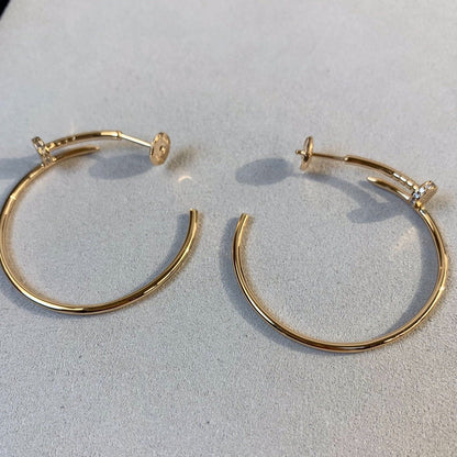 [Elowen Jewels]JUSTE EARRINGS GOLD DIAMONDS 1.8MM