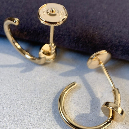 [Elowen Jewels]JUSTE EARRINGS PINK GOLD