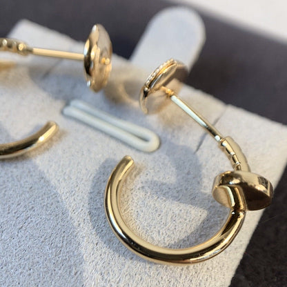 [Elowen Jewels]JUSTE EARRINGS PINK GOLD
