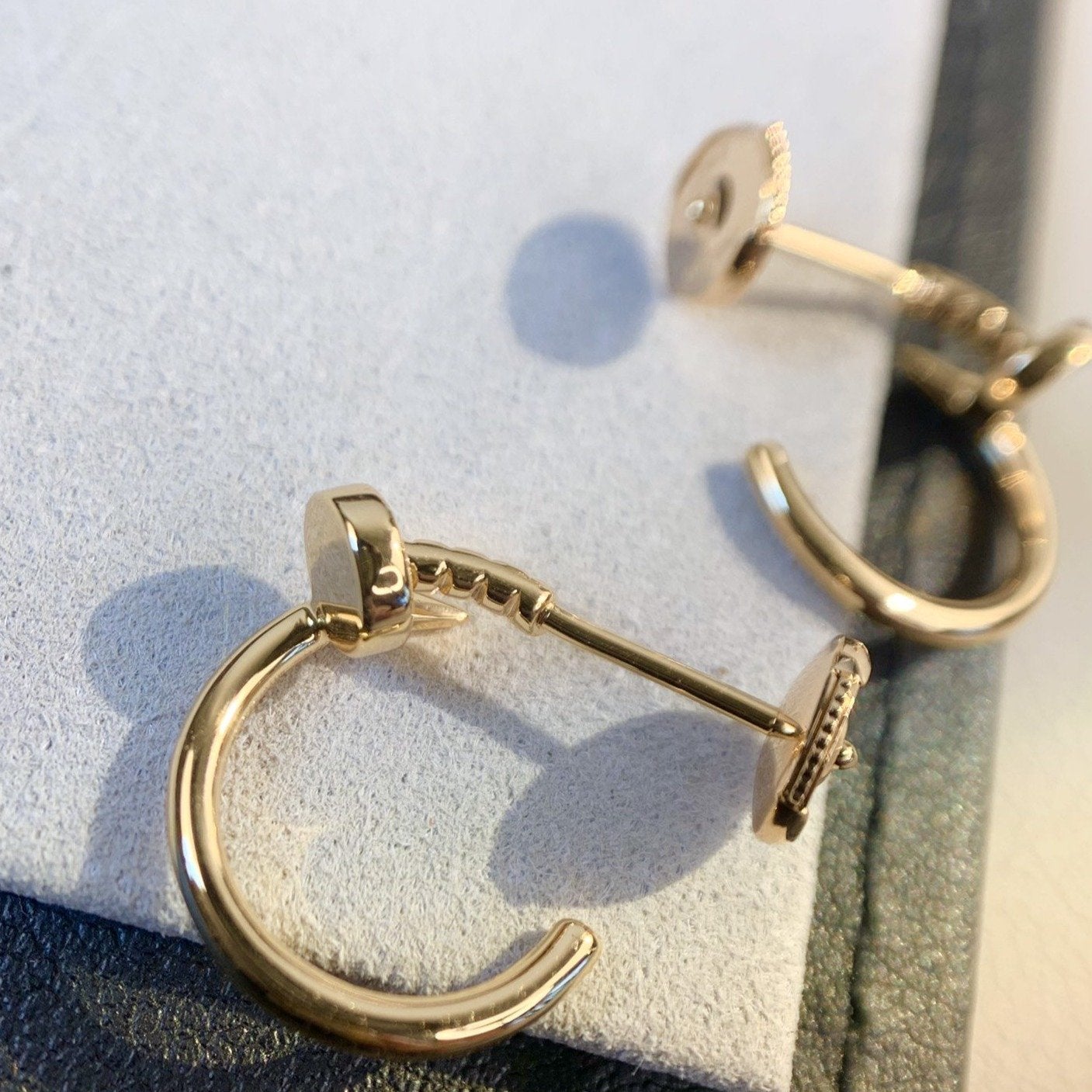 [Elowen Jewels]JUSTE EARRINGS PINK GOLD