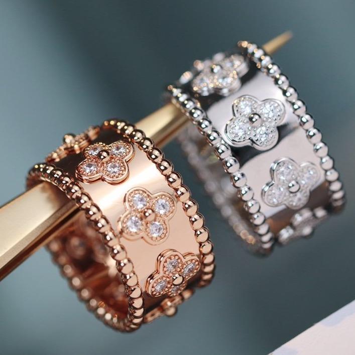 [Elowen Jewels]CLOVER KALEIDOSCOPE RING 10MM