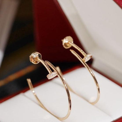 [Elowen Jewels]JUSTE EARRINGS DIAMONDS 1.8MM