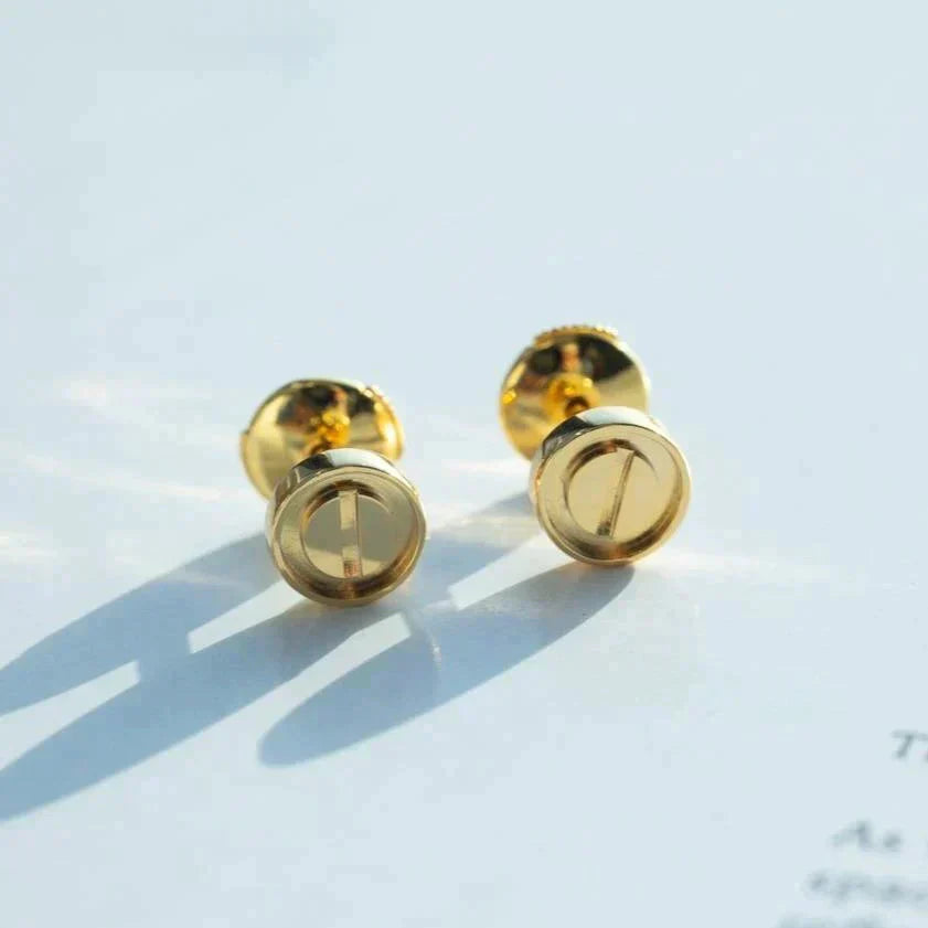 [Elowen Jewels]LOVE EARRINGS GOLD 10MM