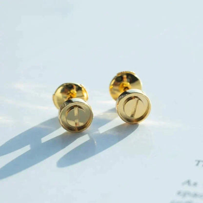 [Elowen Jewels]LOVE EARRINGS GOLD 10MM