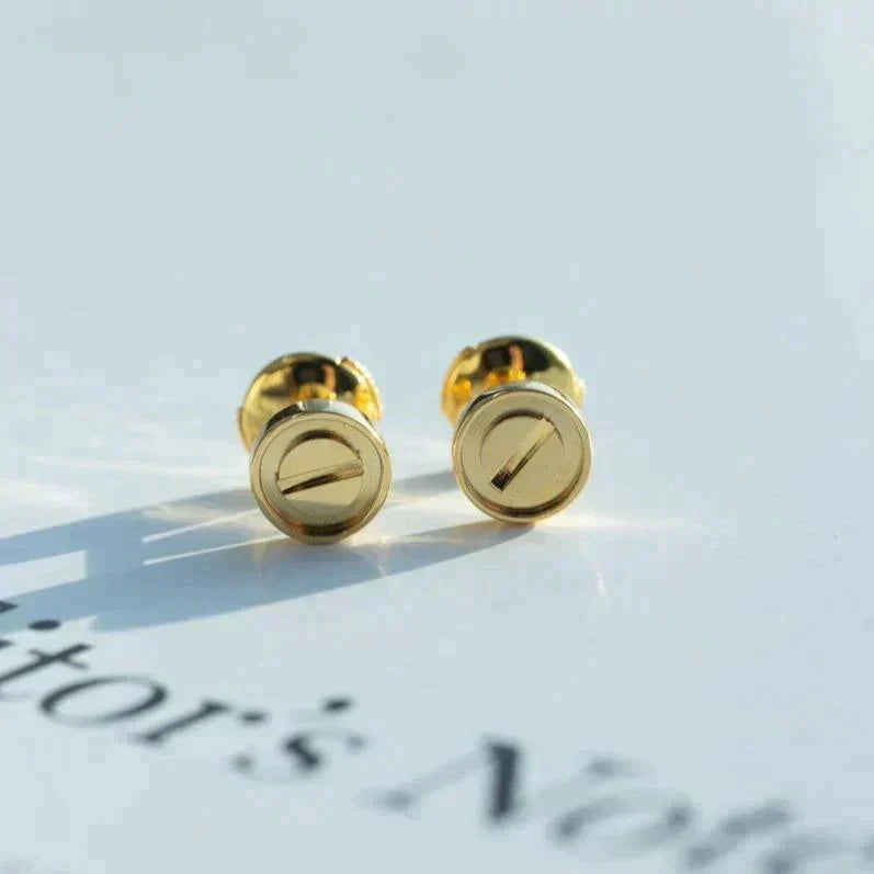 [Elowen Jewels]LOVE EARRINGS GOLD 10MM
