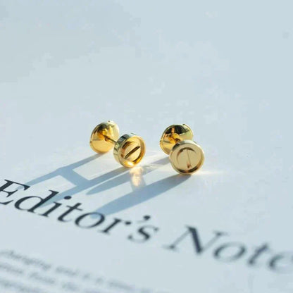 [Elowen Jewels]LOVE EARRINGS GOLD 10MM