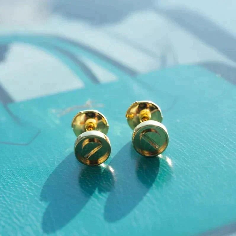 [Elowen Jewels]LOVE EARRINGS GOLD 10MM