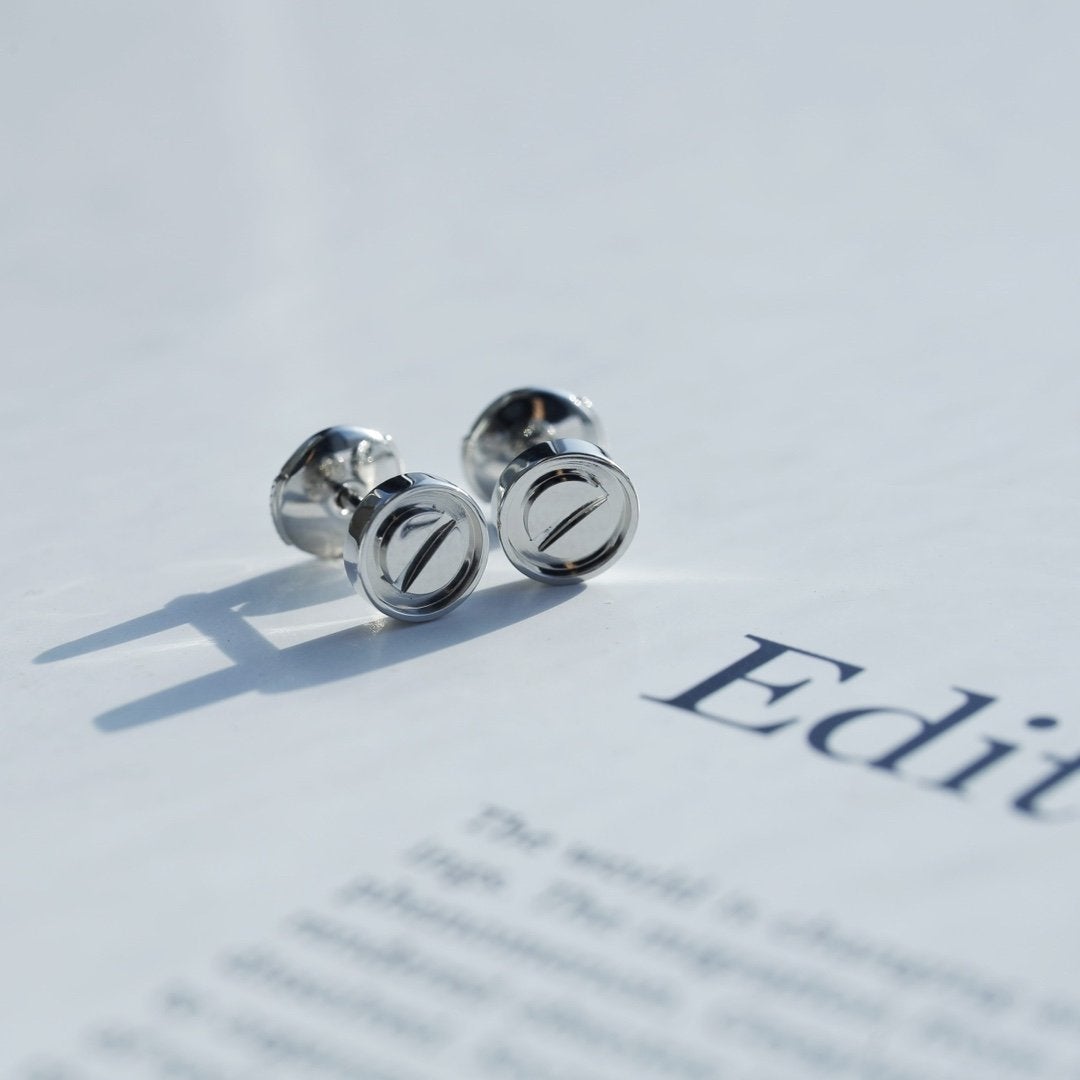 [Elowen Jewels]LOVE EARRINGS SILVER 10MM