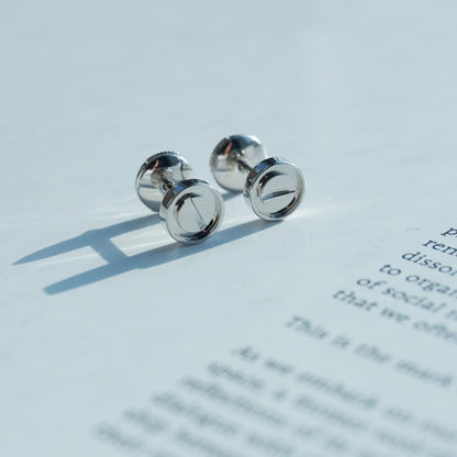 [Elowen Jewels]LOVE EARRINGS SILVER 10MM