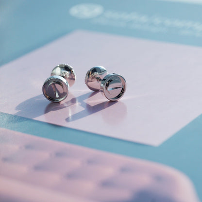 [Elowen Jewels]LOVE EARRINGS SILVER 10MM