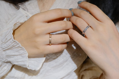 [Elowen Jewels]LOVE RING 2.65MM DIAMOND