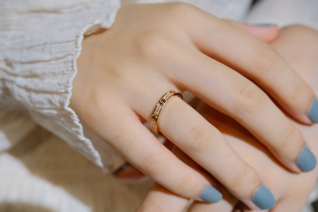 [Elowen Jewels]LOVE RING 2.65MM DIAMOND