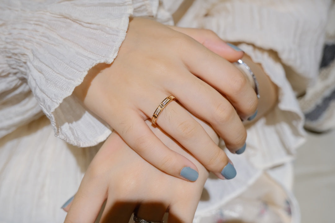 [Elowen Jewels]LOVE RING 2.65MM DIAMOND