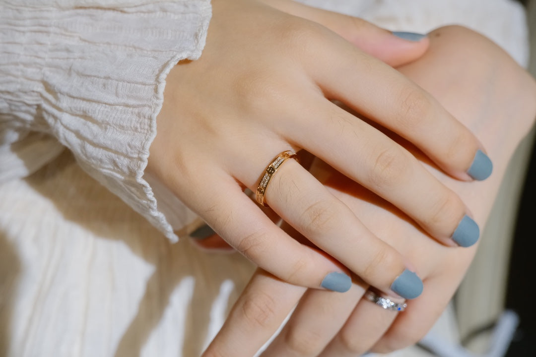 [Elowen Jewels]LOVE RING 2.65MM DIAMOND