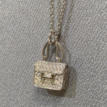 [Elowen Jewels]CONSTANCE PEDANT DIAMOND NECKLACE