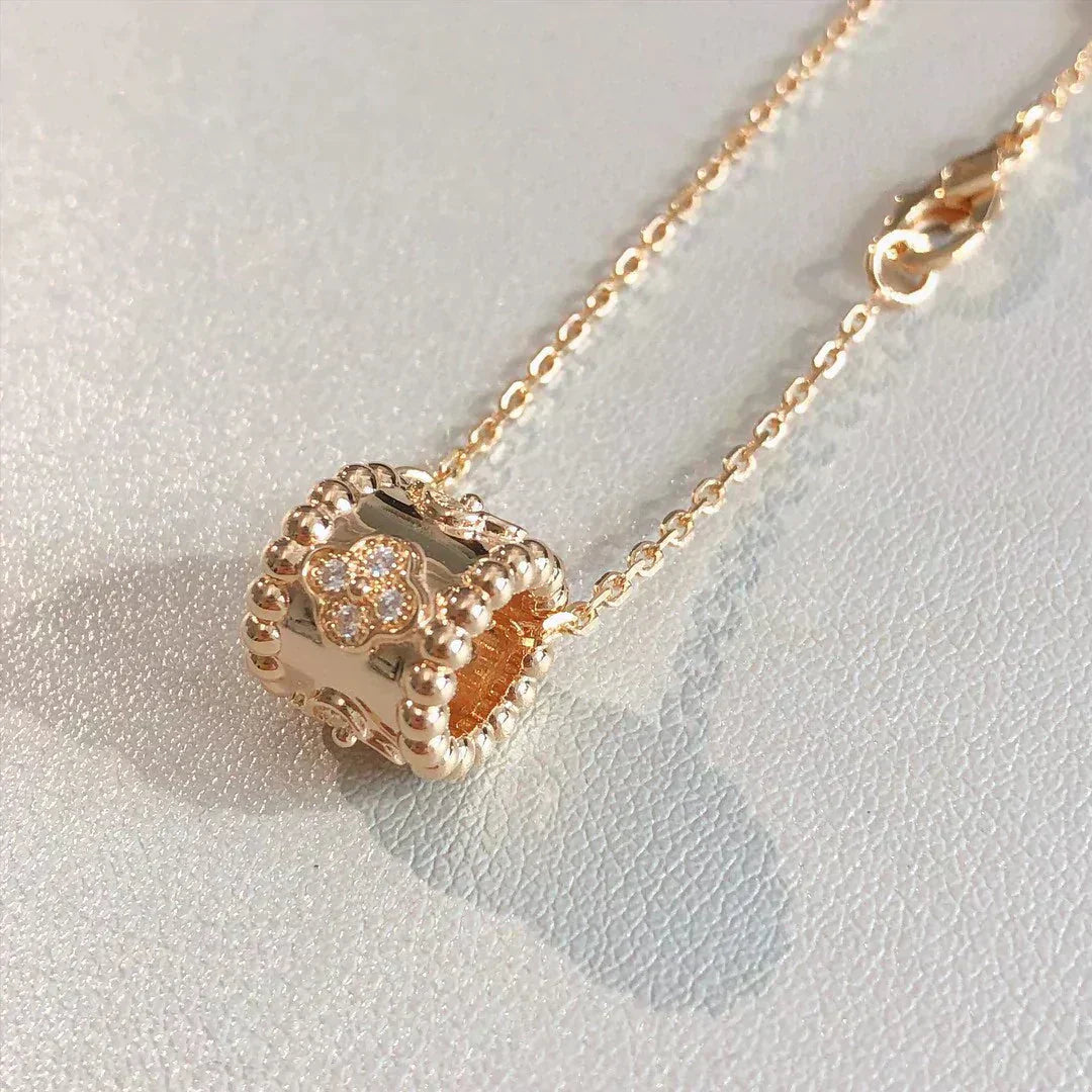 [Elowen Jewels]PERLEE PEDANT NECKLACE GOLD / ROSE GOLD
