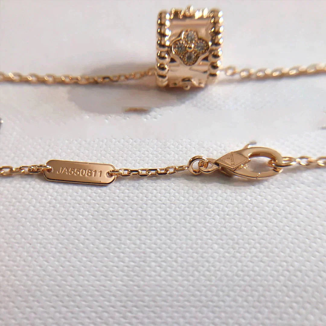 [Elowen Jewels]PERLEE PEDANT NECKLACE GOLD / ROSE GOLD