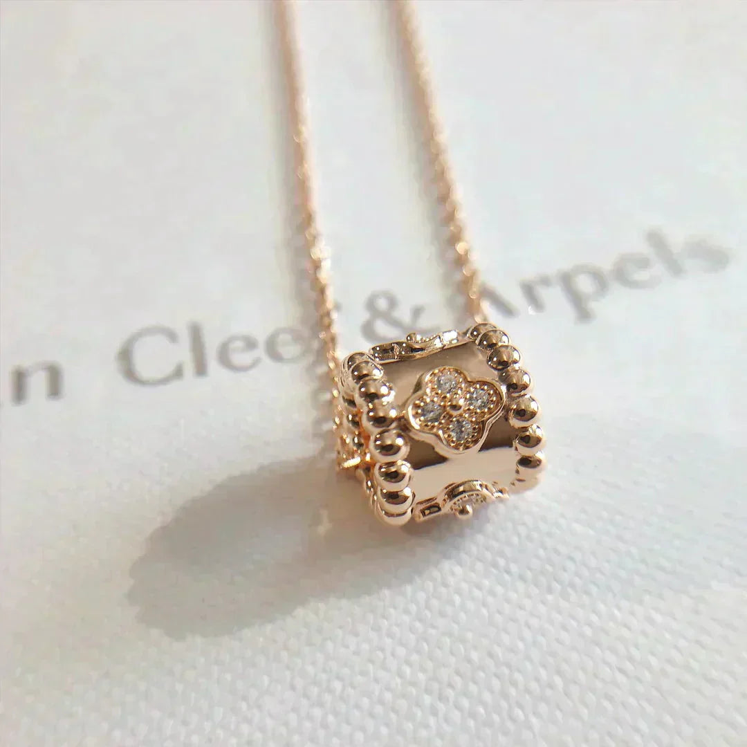 [Elowen Jewels]PERLEE PEDANT NECKLACE GOLD / ROSE GOLD