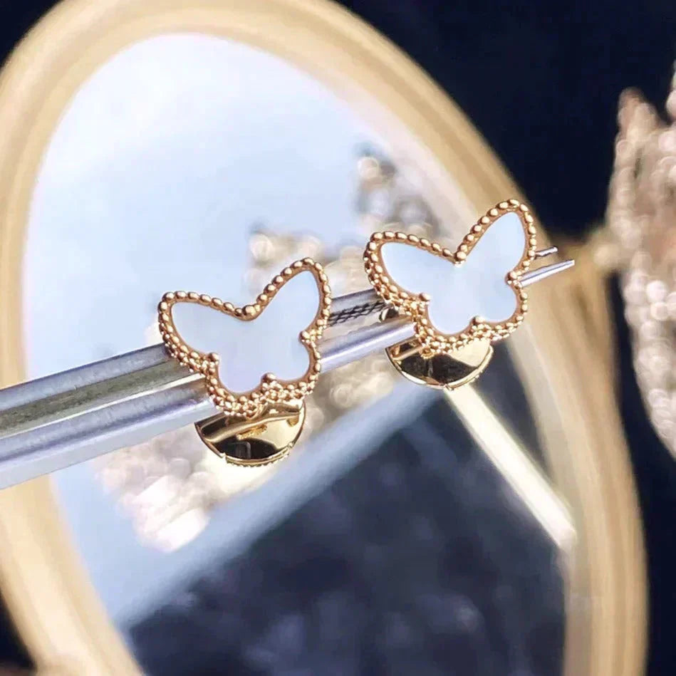 [Elowen Jewels]SWEET BUTTERFLY MOP EARSTUDS