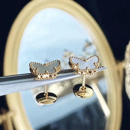 [Elowen Jewels]SWEET BUTTERFLY MOP EARSTUDS