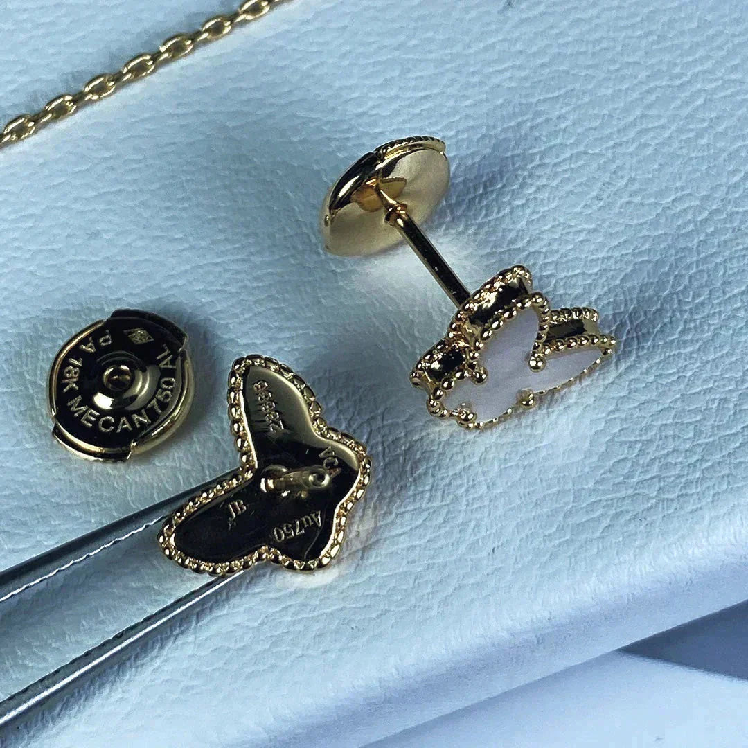 [Elowen Jewels]SWEET BUTTERFLY MOP EARSTUDS