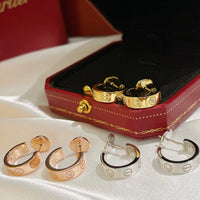 [Elowen Jewel]LOVE EARRINGS 5.7MM 2 DIAMONDS