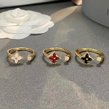 [Elowen Jewels]STAR 1 DIAMOND OPEN RING