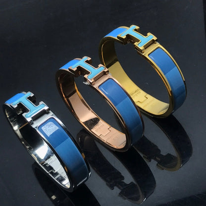[Elowen Jewels]H BRACELET BLUE RAINBOW CERAMIC