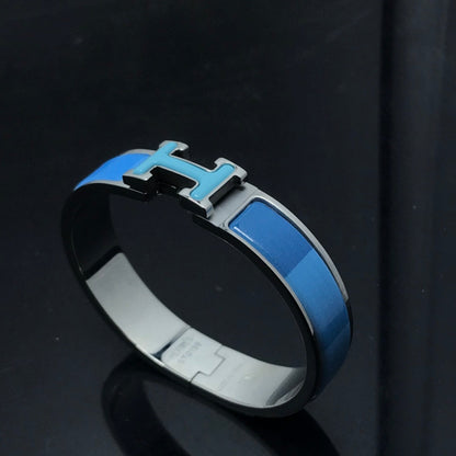 [Elowen Jewels]H BRACELET BLUE RAINBOW CERAMIC