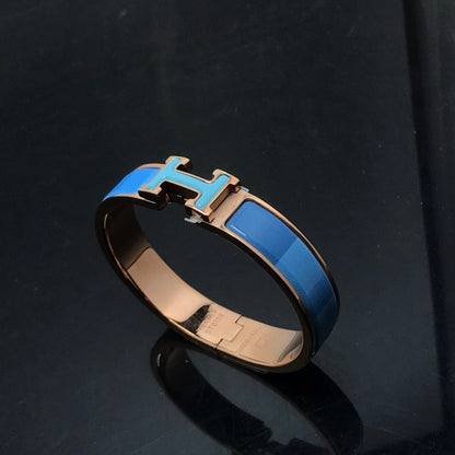 [Elowen Jewels]H BRACELET BLUE RAINBOW CERAMIC