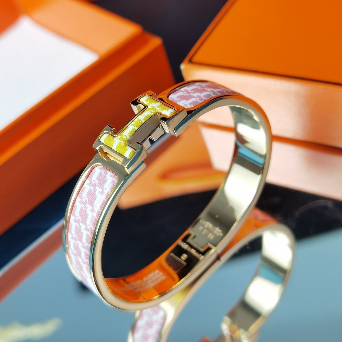 [Elowen Jewels]H HORSE BRACELET 12MM