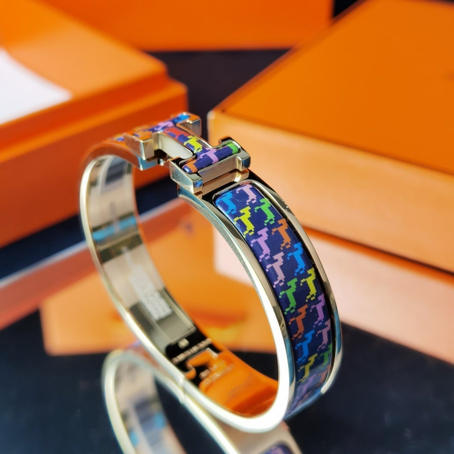 [Elowen Jewels]H HORSE BRACELET 12MM