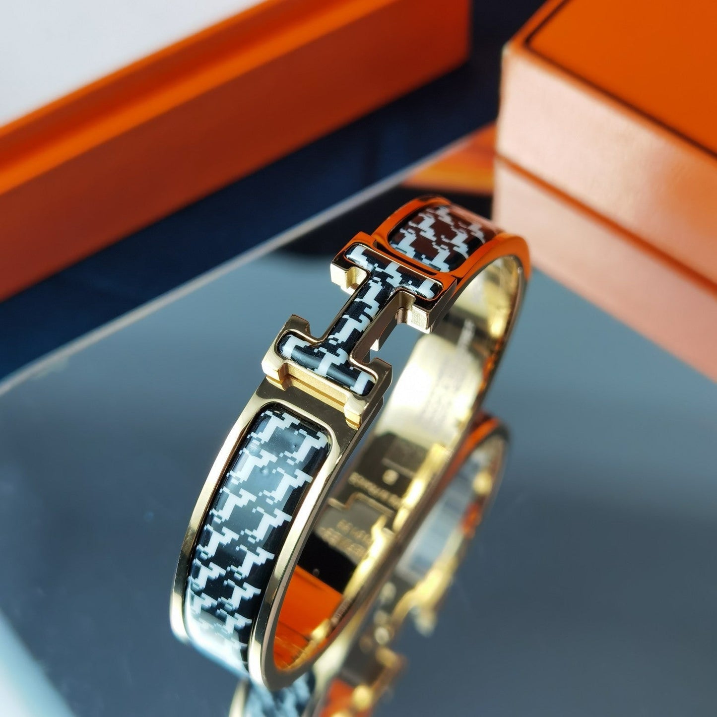 [Elowen Jewels]H HORSE BRACELET 12MM