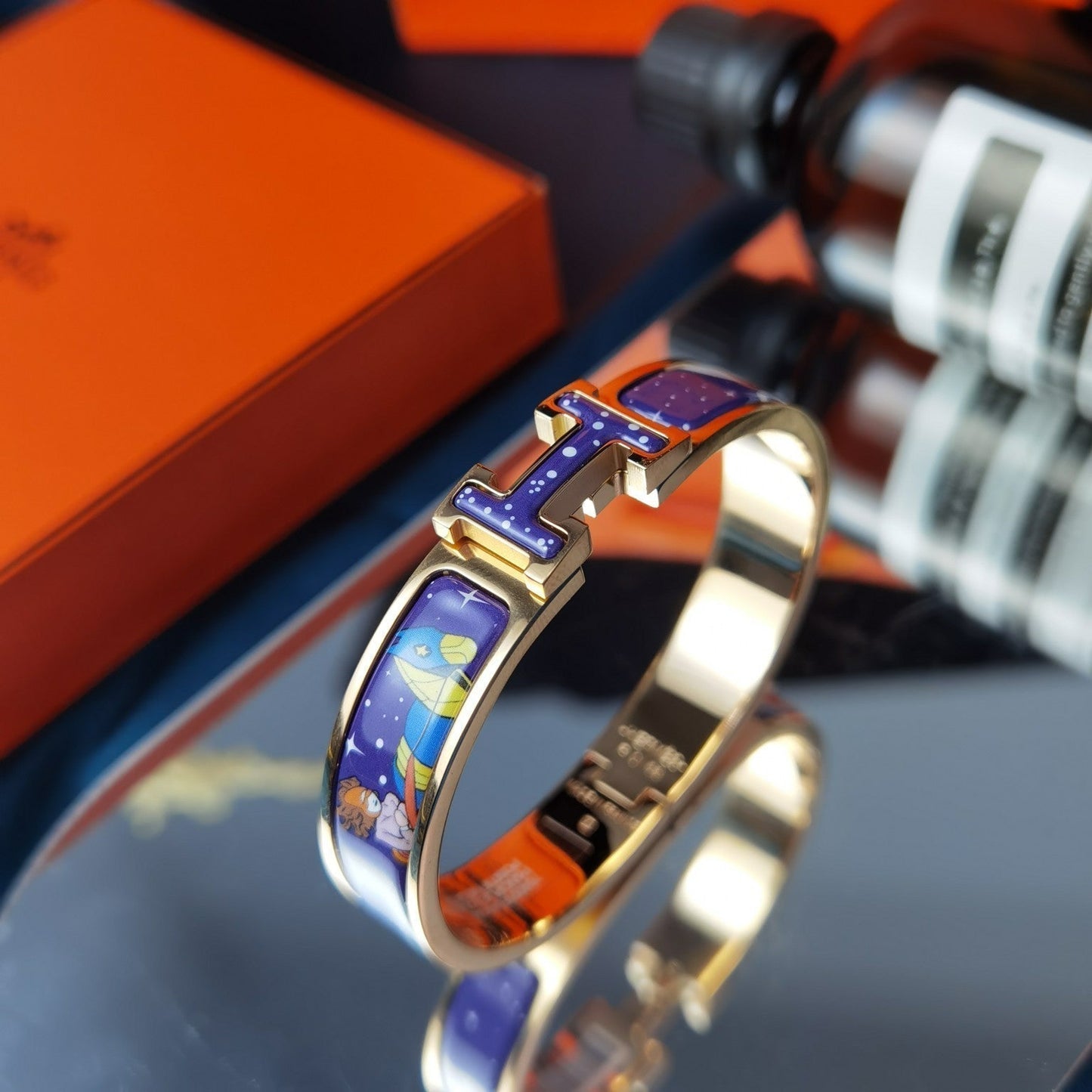 [Elowen Jewels]H STAR AND MOON BRACELET 12MM