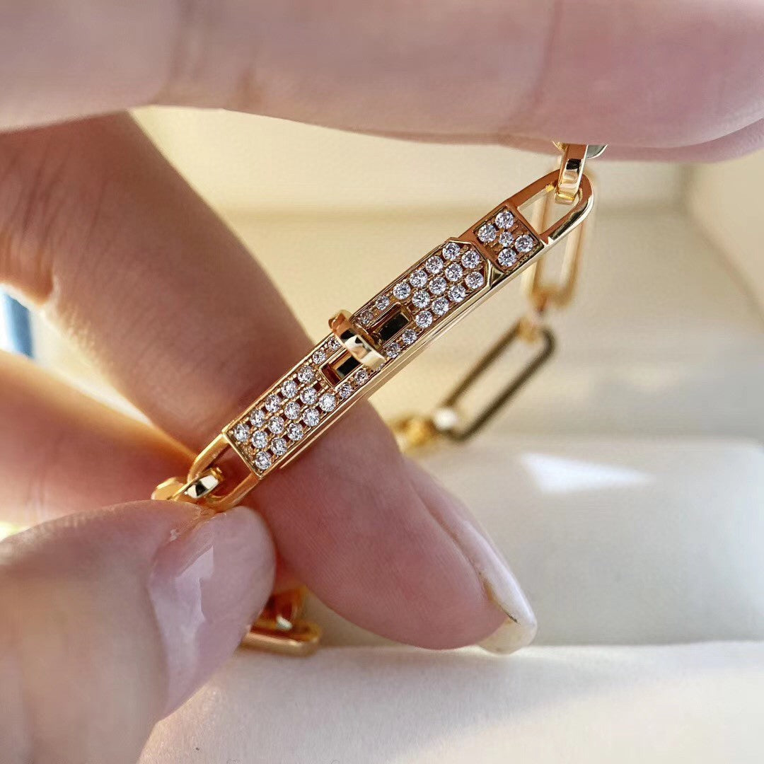 [Elowen Jewels]CHAINE BRACELET SMALL MODEL DIAMOND