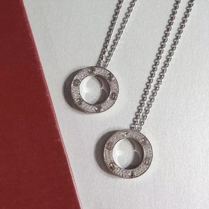 [Elowen Jewels]LOVE NECKLACE ADJUSTABLE SILVER