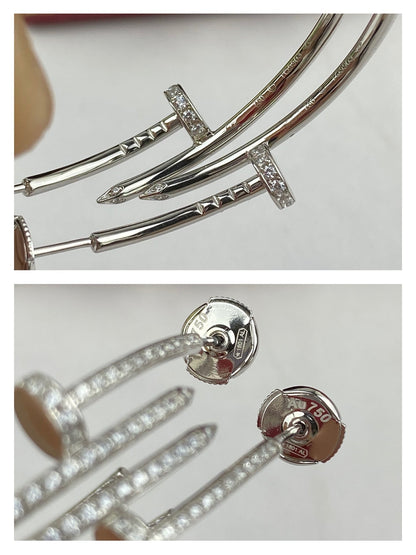[Elowen Jewels]JUSTE EARRINGS FULL DIAMONDS 1.8MM