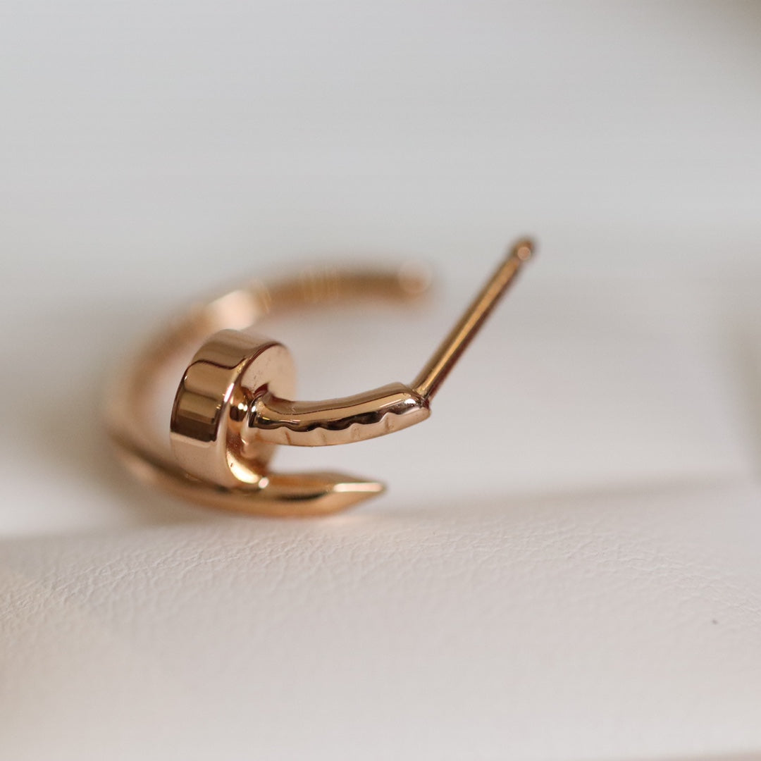 [Elowen Jewels]JUSTE EARRINGS PINK GOLD