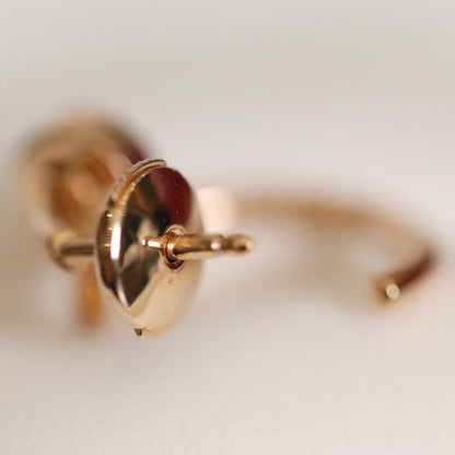 [Elowen Jewels]JUSTE EARRINGS PINK GOLD