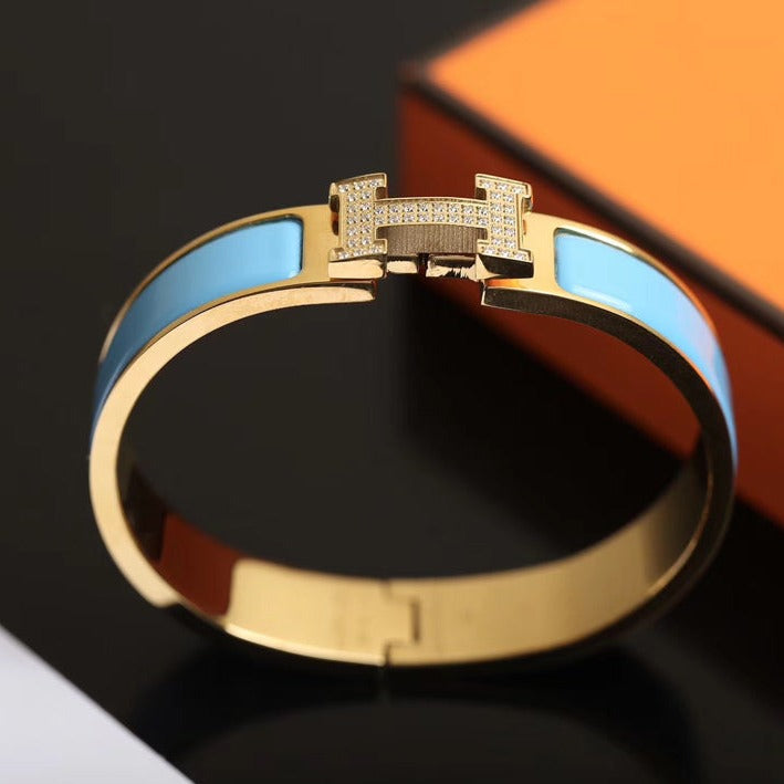 [Elowen Jewels]H CLOUD BLUE BRACELET GOLD DIAMOND