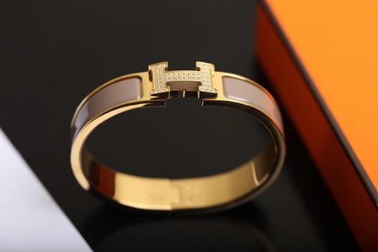 [Elowen Jewels]H BRACELET GOLD DIAMOND