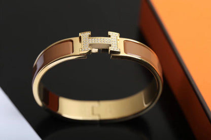 [Elowen Jewels]H BRACELET GOLD DIAMOND